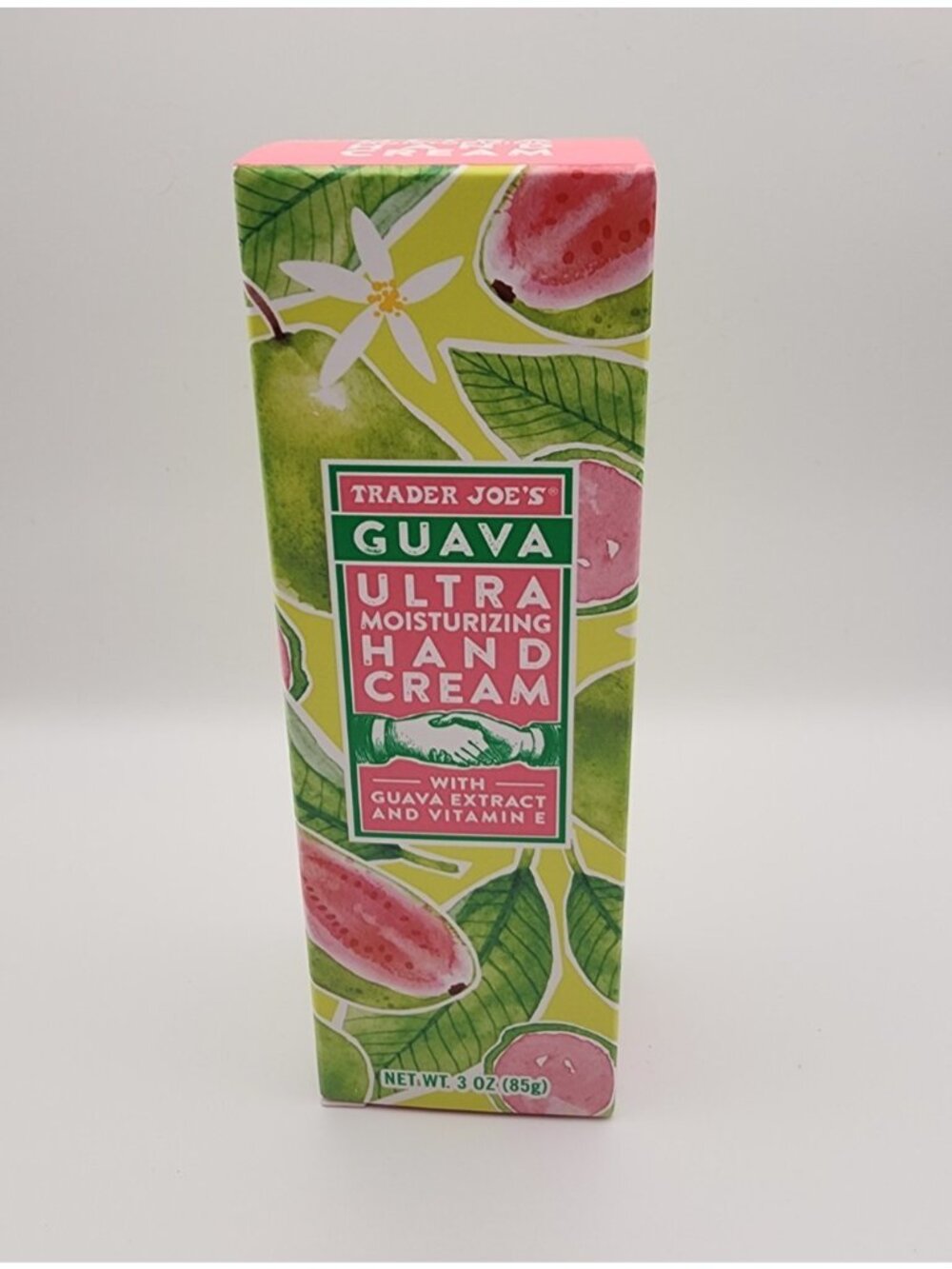 Trader Joes Guava Ultra Moisturizing Hand Cream 3 oz Vitamin E Limited Edition